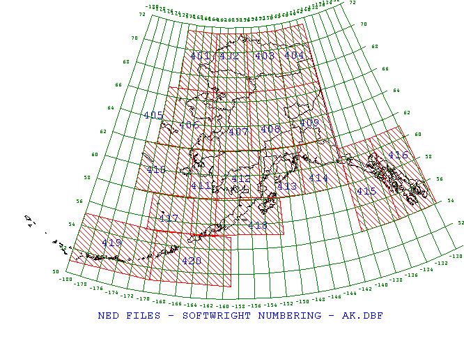 Old .BIL Format - USGS National Elevation Dataset Files